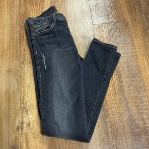 Flying monkey faded black distrssed skinny jeans size 28